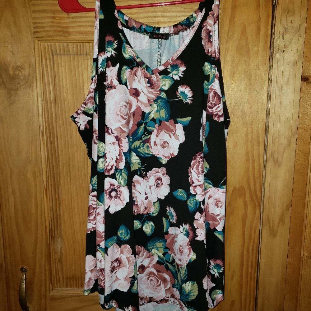 Flowered Tank